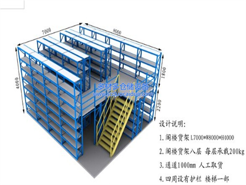 成都阁楼货架厂